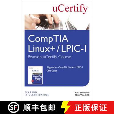 【3-4周达】Comptia Linux+ / Lpic-1 Pearson Ucertify Course Student Access Card [9780134670928]