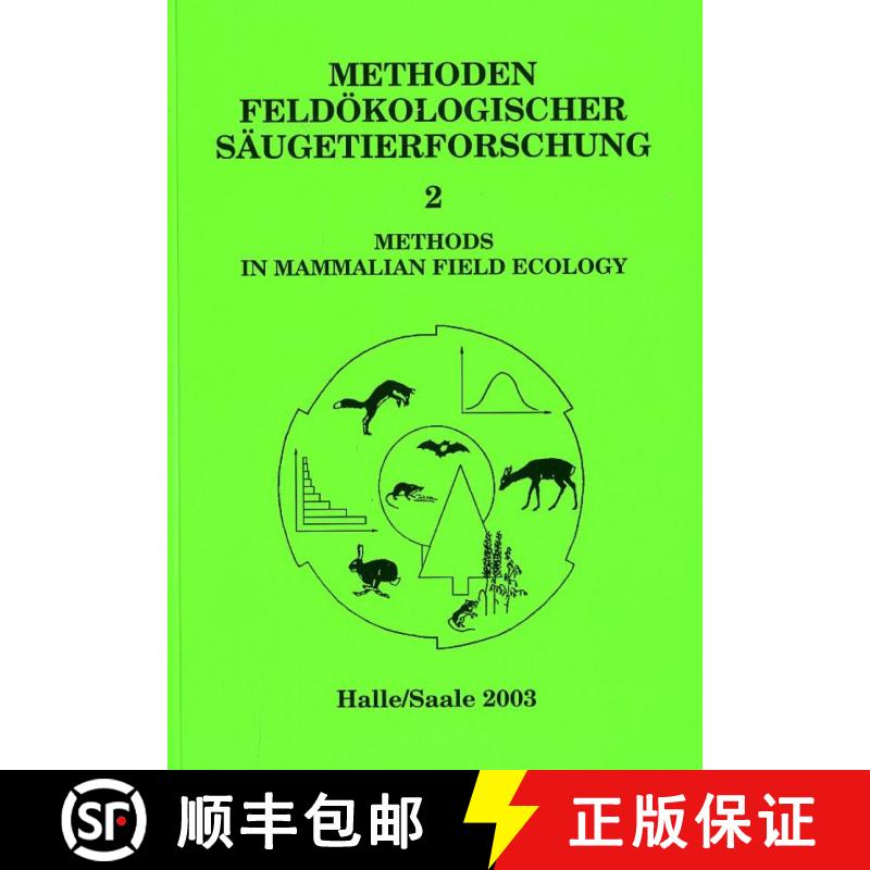 预订 Methoden Feldökologischer Säugetierforschung, Band 2 [9783788808815]