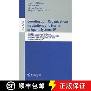 COIN 4周达 Institutions Organizations Norms 2008 Systems Coordination Agent 9783642004421 Interna... and