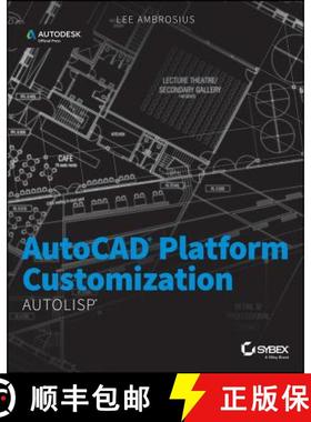 预订 AutoCAD Platform Customization: AutoLISP [9781118798812]
