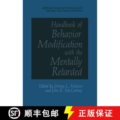 【3-4周达】Handbook of Behavior Modification with the Mentally Retarded [9781461571322]