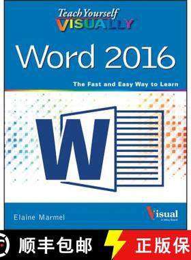 预订 Teach Yourself Visually Word 2016 [Wiley计算机] [9781119074663]