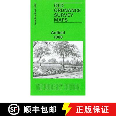【3-4周达】Anfield 1908: Lancashire Sheet 106.07 [9780850546729]