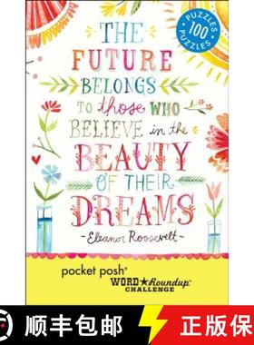 【3-4周达】Pocket Posh Word Roundup Challenge 2: 100 Puzzles [9781449450595]