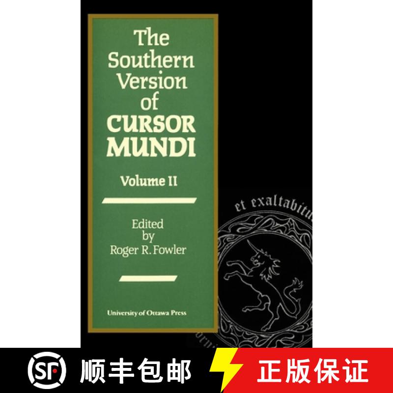 预订 The Southern Version of Cursor Mundi, Vol. II [9780776602066]