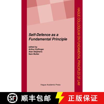【3-4周达】精装 Self-Defence as a Fundamental Principle: Volume [9789067042871]