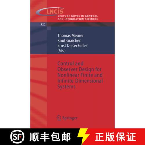【3-4周达】Control and Observer Design for Nonlinear Finite and Infinite Dimensional Systems [9783540279389]