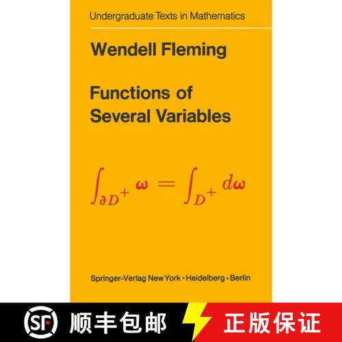 【3-4周达】精装 Functions of Several Variables (Second Edition 1977) [9780387902067]