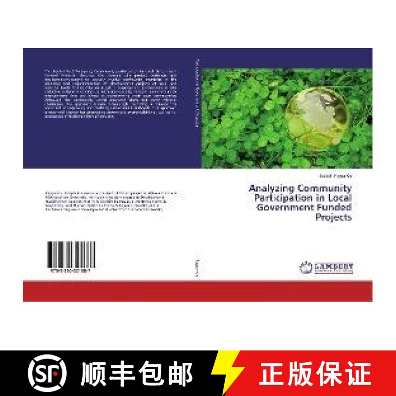 预订 Analyzing Community Participation in Local Government Funded Projects [9783330321687]