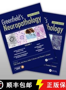【3-4周达】Greenfield's Neuropathology 10e Set [9780367895082]