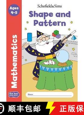 【3-4周达】Get Set Mathematics: Shape and Pattern, Early Years Foundation Stage, Ages 4-5 [9780721714387]