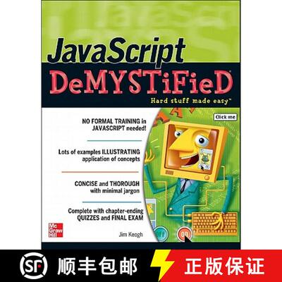 【3-4周达】JavaScript Demystified [9780072261349]