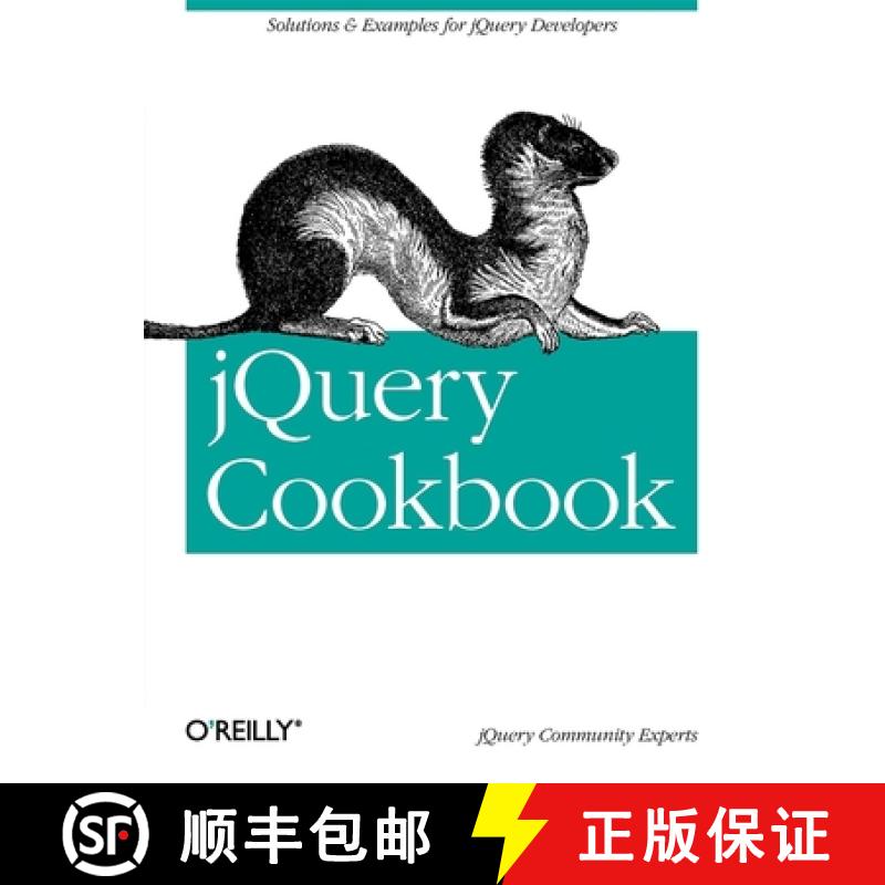 预订 Jquery Cookbook: Solutions & Examples for Jquery Developers [9780596159771]