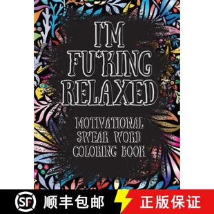 Inspirational Relaxed. king 预订 Swear and Swear... Book Coloring Word 9786069612125 Motivational