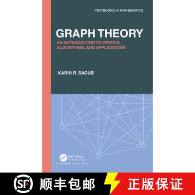 【3-4周达】精装 Graph Theory: An Introduction to Proofs, Algorithms, and Applications [9781138361409]