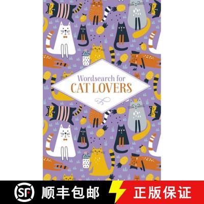 【3-4周达】Wordsearch for Cat Lovers [9781398852778]