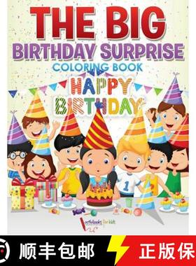 现货 The Big Birthday Surprise Coloring Book [9781683218258]