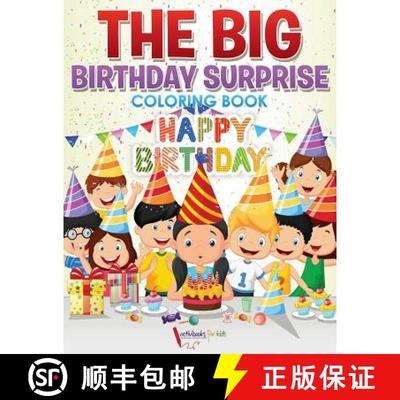 现货 The Big Birthday Surprise Coloring Book [9781683218258]