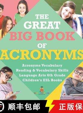 【3-4周达】The Great Big Book of Acronyms | Acronyms Vocabulary | Reading & Vocabulary Skills | Langu... [9781541950733]