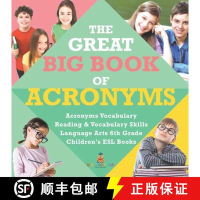 【3-4周达】The Great Big Book of Acronyms | Acronyms Vocabulary | Reading & Vocabulary Skills | Langu... [9781541950733]