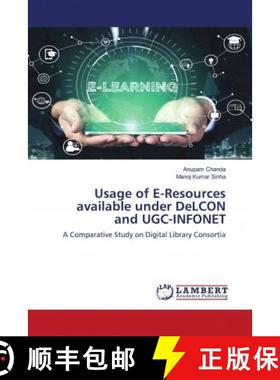 预订 Usage of E-Resources available under DeLCON and UGC-INFONET [9786203027860]