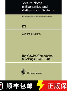 【3-4周达】The Cowles Commission in Chicago, 1939–1955 [9783540167747]