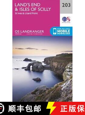 【3-4周达】Land's End & Isles of Scilly: St Ives & Lizard Point [9780319263952]