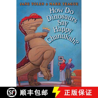 【3-4周达】精装 How Do Dinosaurs Say Happy Chanukah? [9781338330328]