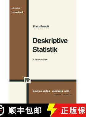 【3-4周达】Deskriptive Statistik (3. Auflage 1985) (3. Auflage 1985) (3. Auflage 1985) [9783790803365]