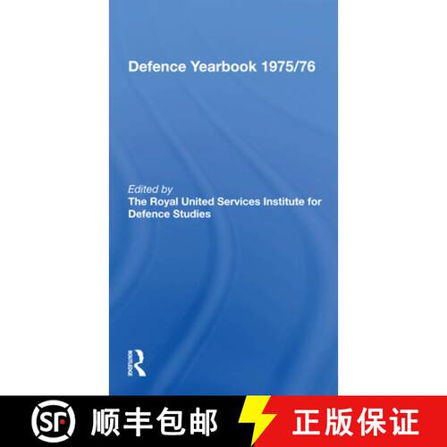 【3-4周达】The Rusi and Brassey's Defence Yearbook 1975-1976 [9780367301903]