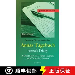 Low Diary Annas Tagebuch Reader 9783903517226 Short Sto... German Elementary Intermediate Anna 4周达