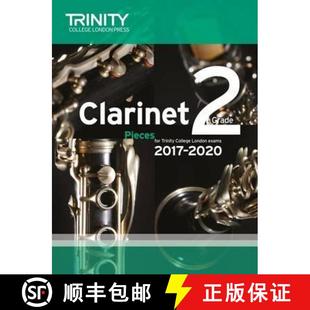 Clarinet score Exam London Trinity 2020 Pieces part College 2017 4周达 9780857365446 Grade