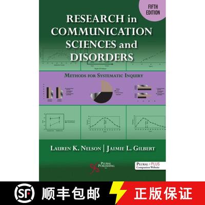 【2-3周达】Research in Communication Sciences and Disorders: Methods for Scientific Inquiry [9781635507027]