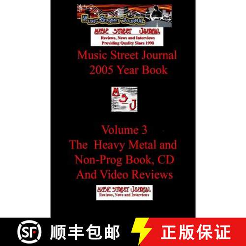 【3-4周达】Music Street Journal: 2005 Year Book: Volume 3 - The Heavy Metal and Non-Prog Book, CD and... [9781365796579]
