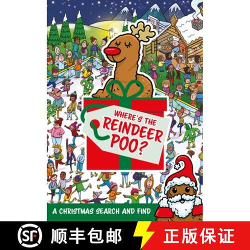 【3-4周达】Where's the Reindeer Poo?: A Christmas Search and Find [9781408368640]