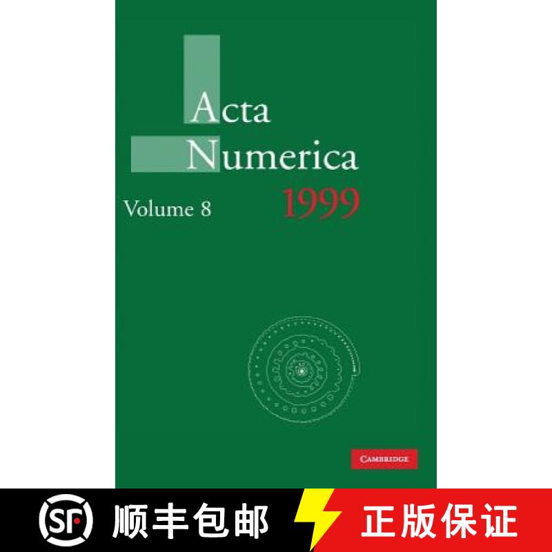 【3-4周达】Acta Numerica 1999: Volume 8 [9780521770880]