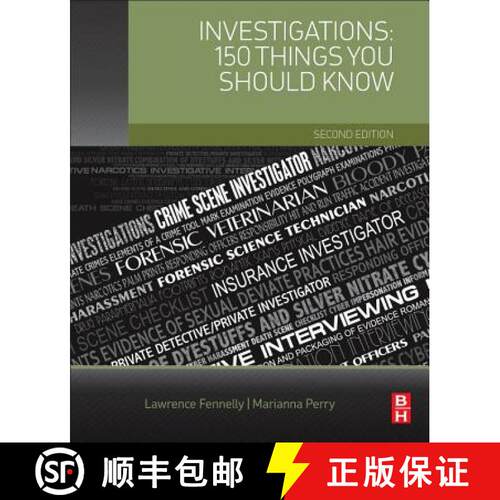 【3-4周达】Investigations: 150 Things You Should Know [9780128094860]