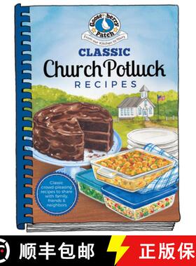 【3-4周达】Classic Church Potluck Recipes [9781620934876]