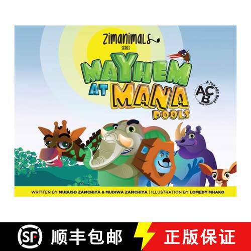 【3-4周达】ZimAnimals: Mayhem at Mana Pools [9781734208146]