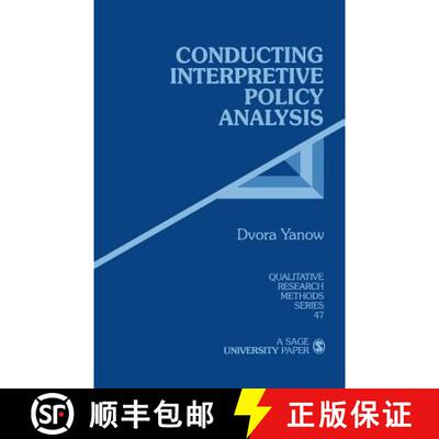 【3-4周达】Conducting Interpretive Policy Analysis [9780761908272]
