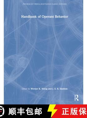 【3-4周达】Handbook of Operant Behavior [9781032188645]
