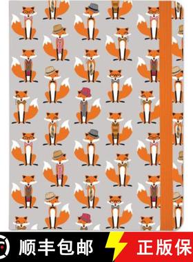 【3-4周达】Jrnl Mid Dapper Foxes [9781441320438]