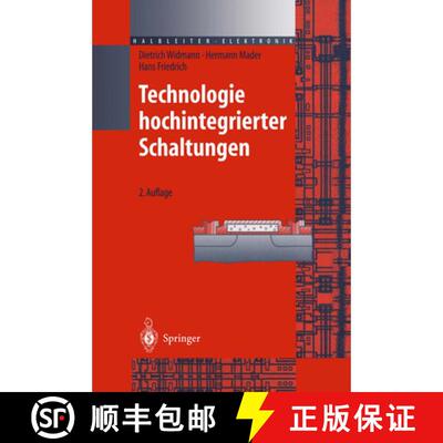 【3-4周达】精装 Technologie hochintegrierter Schaltungen (2. Auflage 1996) [9783540593577]