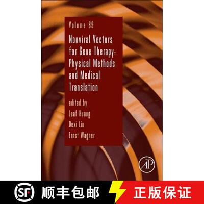 【3-4周达】Nonviral Vectors for Gene Therapy, Volume 89: Physical Methods and Medical Translation [9780128022726]