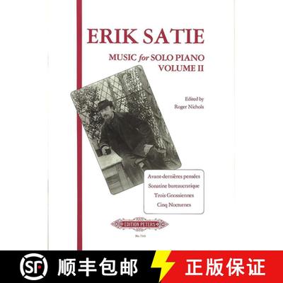 【3-4周达】Music for Solo Piano: 3 Gnossiennes, Sonatine, 5 Nocturnes, 3 Avant-Dernières Pensées; U... [9790577083698]