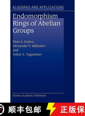 【3-4周达】Endomorphism Rings of Abelian Groups [9781402014383]
