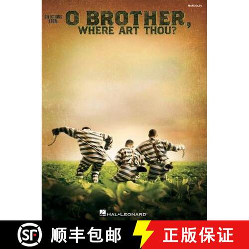 【3-4周达】O Brother, Where Art Thou - Mandolin Songbook Bluegrass and Folk Sheet Music with Tablatur... [9780634059780]