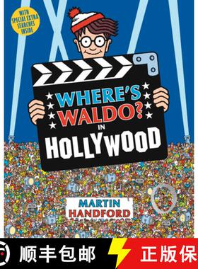 【3-4周达】Where's Waldo? in Hollywood: (A Hidden Object Activity Book with Search & Find Puzzles and... [9781536213065]