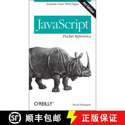 【3-4周达】JavaScript Pocket Reference 3e: Activate Your Web Pages [9781449316853]