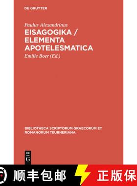 预订 Eisagogika / Elementa apotelesmatica [9783110280678]